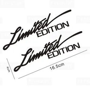 Limited Edition Home Decoration Fluorescent Laser Reflective Durable Self-Adhesive Waterproof English Letter Decorative