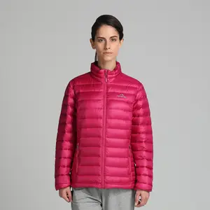 Mountec Women's Ultra Light Weight Short Goose Down Jacket