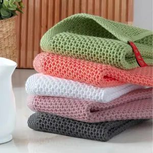WAFFLE KITCHEN TOWEL SET6PC