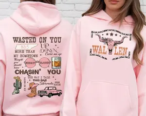 Morgann Wa-llen Tour Sweatshirt, Still The Problem Tour 2026 Longsleeve, Double Sided Wallen Hoodie, Country Music Vintage
