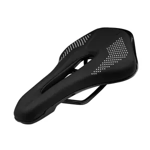 Wanyifa Bike Seat Breathable Soft Saddle with Ergonomic Hollow Design for Unisex Riders