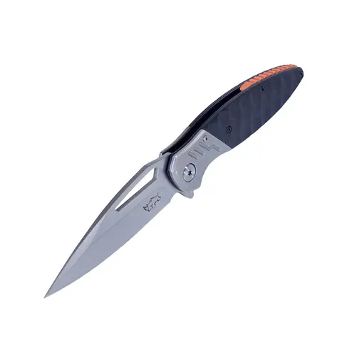 MUCITUP Axis-Radian Folding Knife - 3.5 inches D2 Blade with D2 Sharpness, G10 Handle, Liner Lock, Obsidian/Stratus Designs, 5.6 oz - Adults' EDC Hiking Gear, Outdoor Survival Tools, Precision Camping Tool