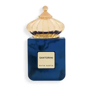 Matin Martin Santorini Unisex Arabian Perfume Long Lasting Spicy Woody Fragrance with Citrus Floral Musk Fresh Moss Notes Arabic Cologne Travel Size 3.4 oz EDP Spray