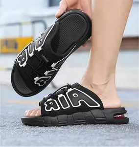 Summer Vibes Unisex Chunky-Letter Platform Slides — Indoor/Outdoor Open-Toe Summer Sandals