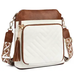 MYHOZEE Anti-Theft Crossbody Bag for Women – RFID Blocking Shoulder Purse with Built-in Wallet & Multiple Compartments for Travel & Work