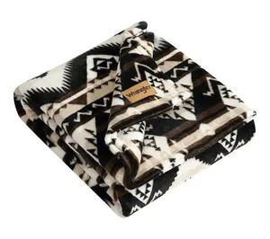 Wrangler Jesse Brown Ultra Plush Fleece 50"X60"Throw
