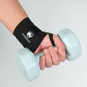 RynoBrace Wrist Support - Lightweight Athletic Hand & Wrist Wrap, Soft Breathable Fit, Easily Adjustable
