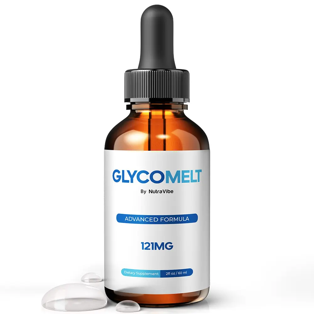 GlycoMelt Drops - Advanced Natural Dietary Supplement with 121mg Proprietary Blend for Health & Wellness