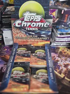 2021 Topps Chrome Tennis Hobby Pack