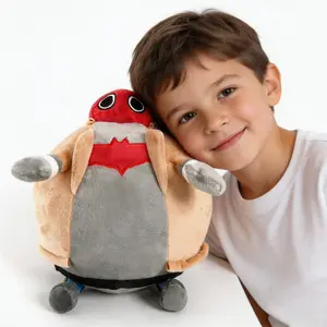 Chubby Jason Todd Plush | Cute Snuggly Red Hood Stress Relief Plushie, Perfect Birthday Gift for DC Fans Adults & Teens