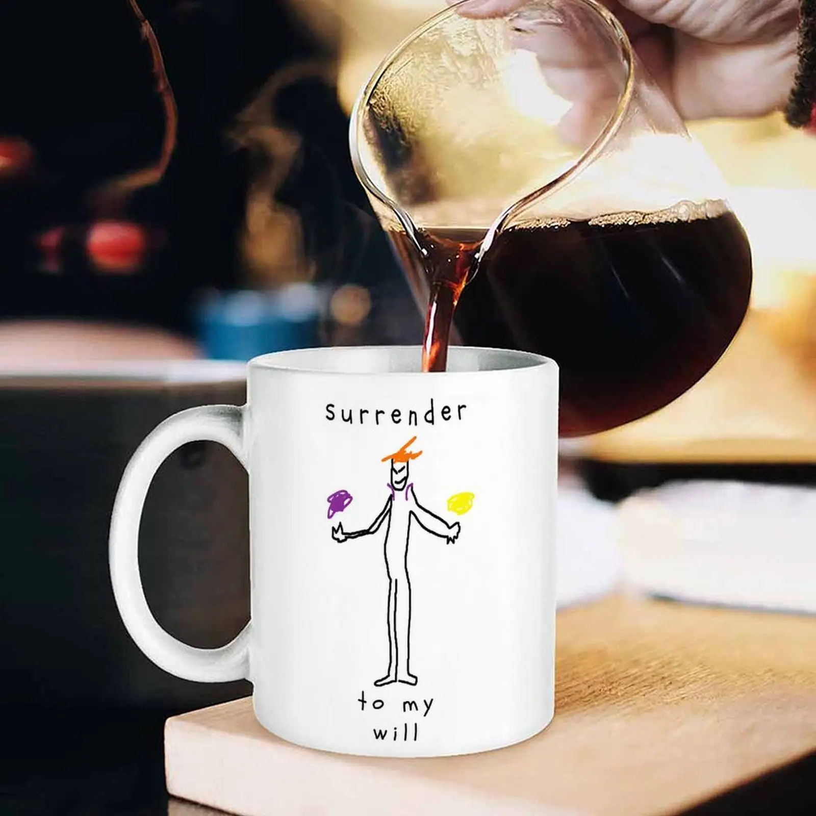 Overwatch Winton series Moira mug, handmade Moira design