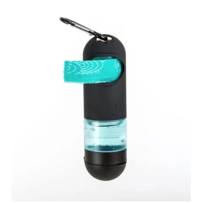 Poop Bag Dispenser with Hand Sanitizer Bottle