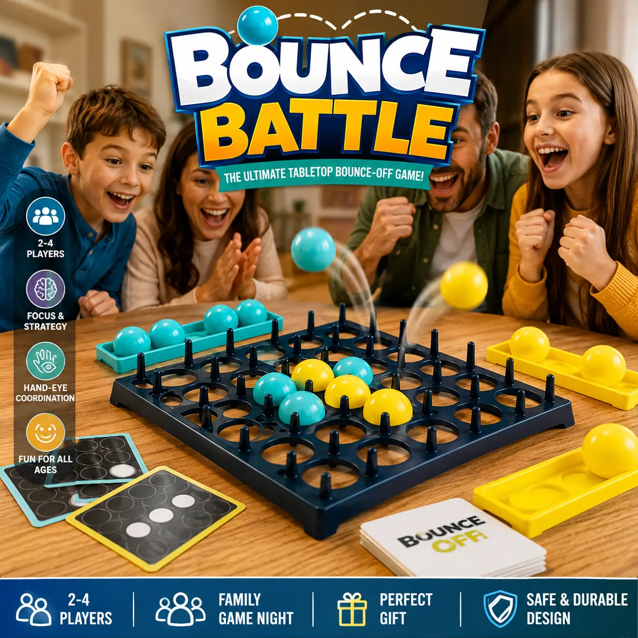 Bounce Battle - Table Top Game