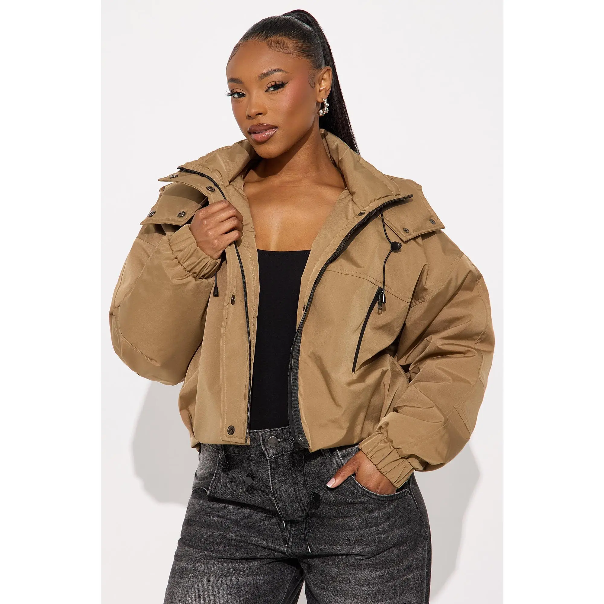 Kita Windbreaker Jacket - Olive