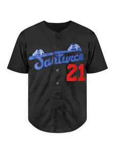 #21 Roberto Clemente Baseball Jersey – Santurce Crabbers Puerto Rico Stitched Jersey, Classic Baseball Shirt, Gift for Sports Fan