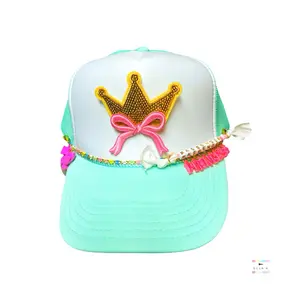 Preppy Girl Custom Trucker Hat / Design Your Own Trucker Hat Trucker Hat
