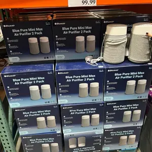 Blueair Blue Pure Mini Max Air Purifier — Open Box, New | 2-Pack, 432 sq ft, HEPASilent