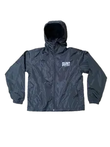 SS25 BLACK WINDBREAKER JACKET