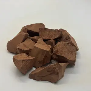 Edible Clay Ural Red Kaolin Clay Chunks Cosmetic Standard Pure Raw Clay Without Additives 200g7oz