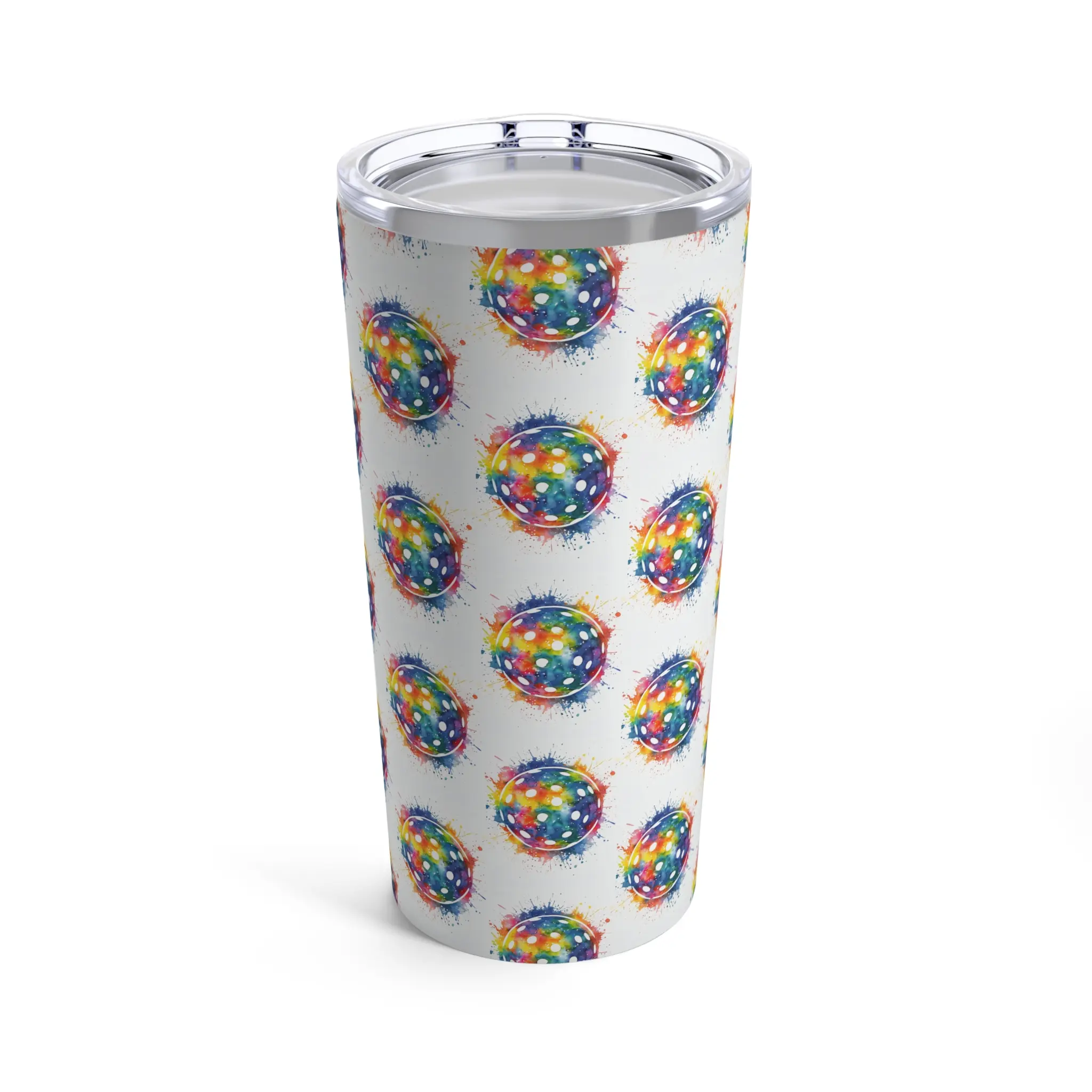 20oz Tumbler Watercolor Pickleball, Pickleball Player Gift, Pickleball Lover Cup, Pickleball Fan, Pickleball Tournament Prize, Sports