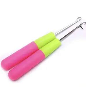 Colored Handle Metal Crochet Hook for home handmade DIY Knitting Durable Yarn Crochet Hook Ideal for Crafting Enthusiasts