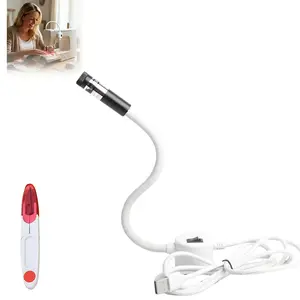Magnetic Positioning Quilting Light for Sewing Machine, Adjustable Sewing Machine Laser Guide, Multi-mode Line/Cross/Dot Guiding Light for Different Sewing Tasks, Home Sewing Machine,Includes 1 U-shaped scissors