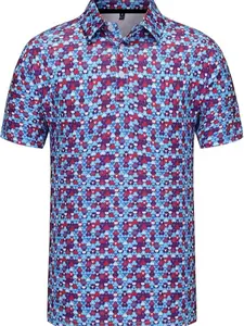 Men's Golf Performance Polo Shirt, Peter Millar Master Series, Breathable Fabric, Casual Sports Design, Perfect for Outdoor Activities, Golf Tournament Polo