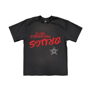 Travis Scott DRUXGS Tee Black (men) by StockX