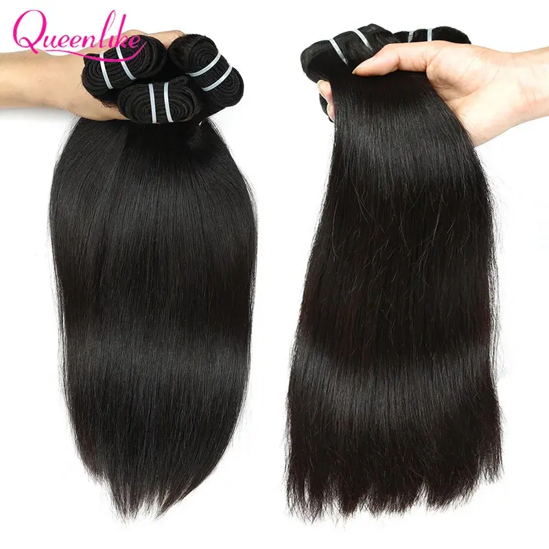 Queenlike 15A Super Double Drawn Vietnamese Raw Bone Straight Human Hair Bundles 20 22 24 inch Top Bundles Human Hair Extensions Queenlike 15A Super Double Drawn Vietnamese Raw Bone Straight Human Hair Bundles 20 22 24 inch Top Bundles Human Hair Extensions