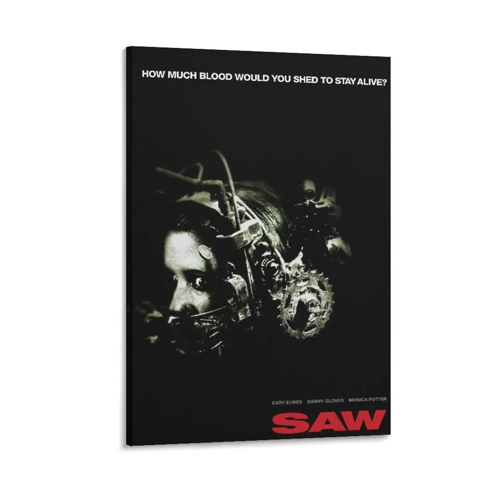 Saw (2004), A Classic Horror Movie! These Wall Art Posters Are Perfect for Home Decor. Poster Canvas Wall Art For Bedroom Decor Bar Office Room Decor Gift