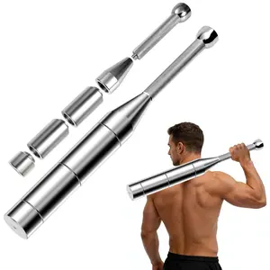 Adjustable Steel Macebell (6-in-1), Indian Club Style Weighted Training System (6.5–17.6 lbs) for Strength Training, Shoulder & Grip Workouts, Cross Training & Muscle Building for Men & Women
