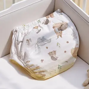 Reusable Washable Diaper Pants for Potty Training, High Elasticity Comfort Fit, Wide Leg Design, Baby Friendly, Durable and Affordable