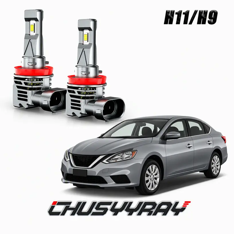 For Nissan Sentra 2015 2016 2017 2018 2019 2020 2021 2022 LED Headlight Light Bulb Kit Xenon White Low Beam
