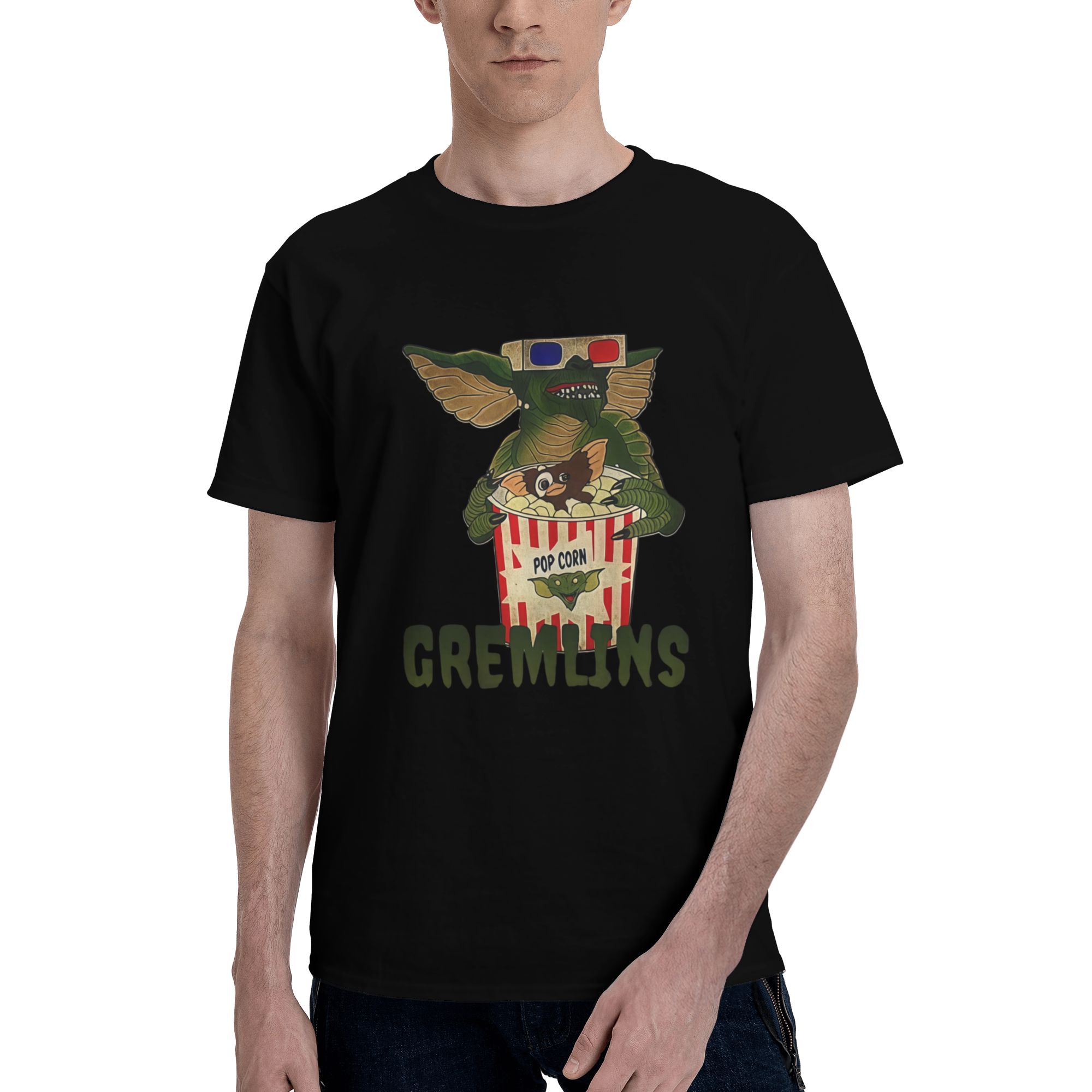 Vintage Gremlins 3D Movie Night Horror Comedy T-Shirt