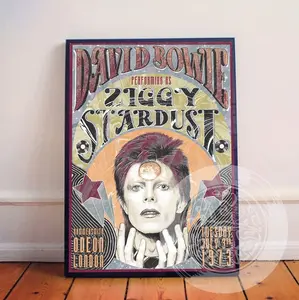 David Bowie print - London 1973 Poster