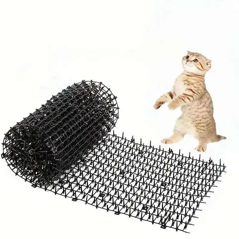 Cat Repellent Tool and Mat, Barrier to Keep Cats and Dogs Away from Walls, Balconies, and Windowsills, Effective Cat Training Aid