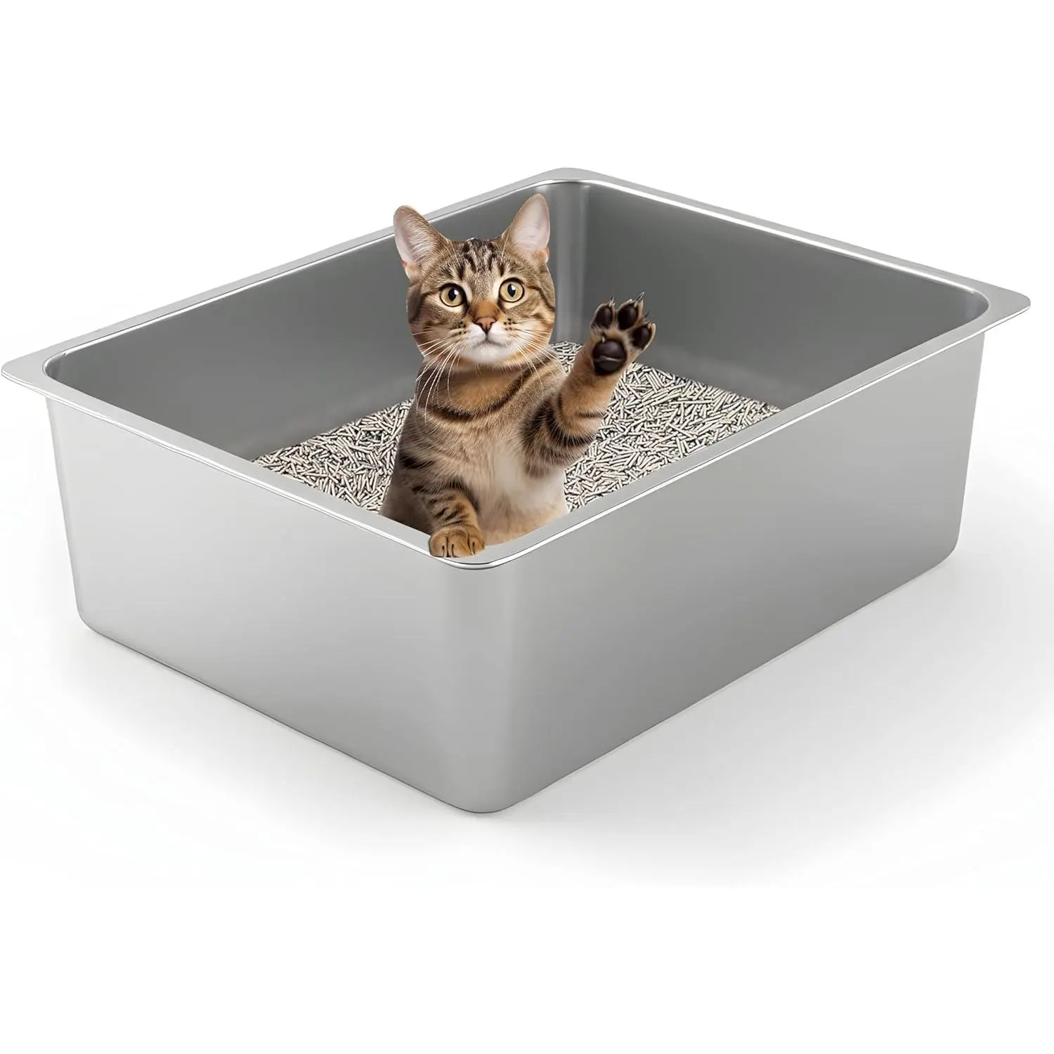 a vibration plates to sift cat litter box Cat Litter Sifter main image 0