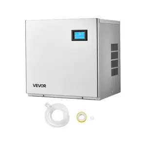 VEVOR Commercial Ice Maker Machine - Head, 360 Lbs/Day Stainless Steel Ice Machine with Self-Cleaning, 156 PCS Ice Tray, Adjustable Thickness, Ideal for Restaurant Bar Cafe Hotel - Head OnlyVEVOR Super Brand Day