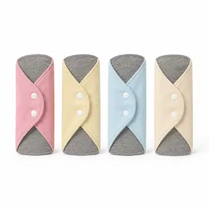 4pcs Reusable Cloth Incontinence Pads - Leak-Proof, Waterproof, Washable with Graphene Aseptic Technology for Elderly Care, Cloth Pad, Reusable Pads(random color)