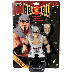 Big Poppa Pump Scott Steiner - Bell to Bell Ringside Exclusive Ringside Collectibles Toy Wrestling Action Figure