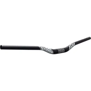 Full On Mountain Bike Handlebar with Bar Clamp 31.8mm and Width 785mm, Tough and Lightweight Alloy Riser Handlebar for MTB, BMX and Road Bike, Rise 30mm MTB Handlebar (Black)