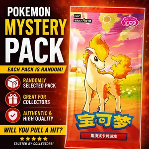 Pokemon Gem4 Pack - 4 Randomly Selected Cards with Holo Ultra Rare V VMAX EX Full Art Vintage Japanese Cards for Collectors & Trading Fans
