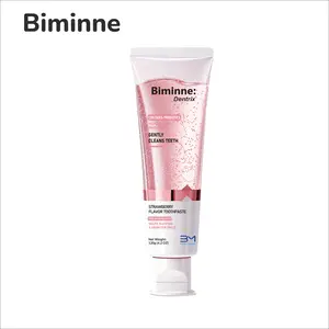 Biminne Niacinamide Probiotics Toothpaste for Enamel Repair & Teeth Whitening Refreshing Flavor Fluoride-Free 4.2oz Suitable for all ages