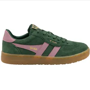 Gola Women's Hawk Suede '86 Sneaker - Retro-Inspired Design with Premium Suede, Cushioned Insoles for All-Day Comfort