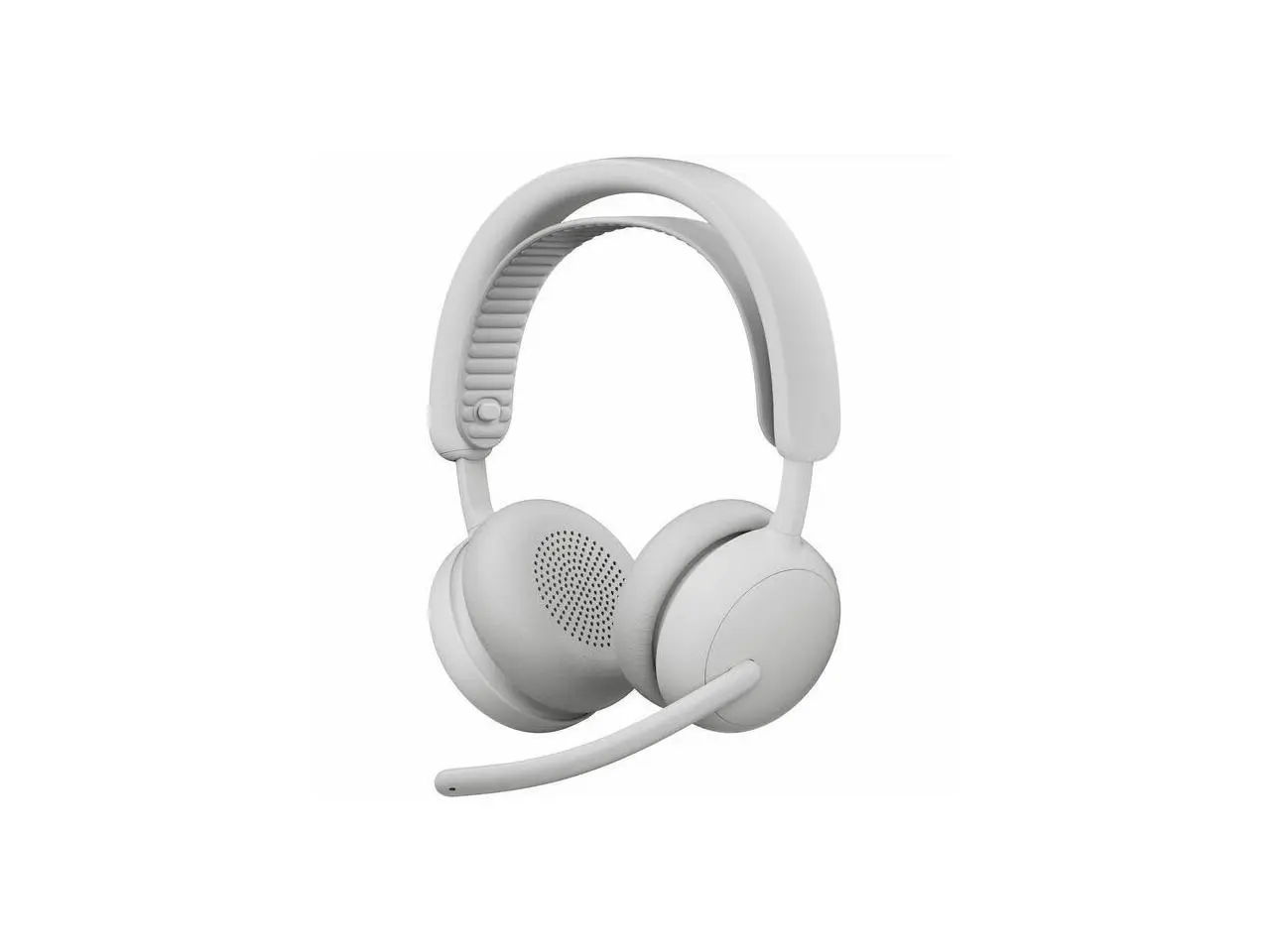Logitech Zone Wireless 2 ES - Noise-Canceling Wireless Headset with Adaptive Hybrid ANC  (Off-White, UC)