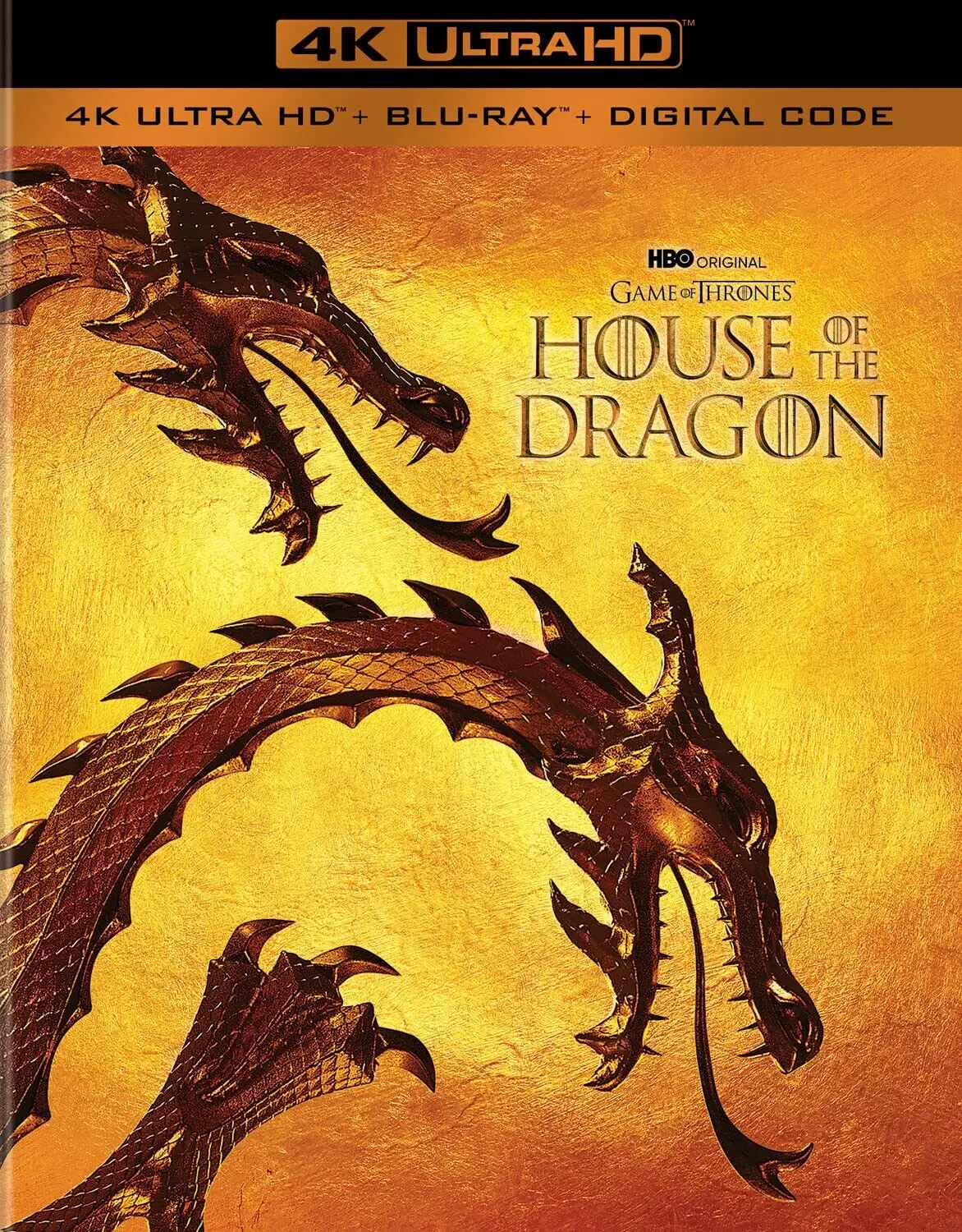 House of the Dragon: The Complete First Season  [4K ULTRA HD BLU-RAY MOVIE] With Blu-Ray, 4K Mastering, Boxed Set