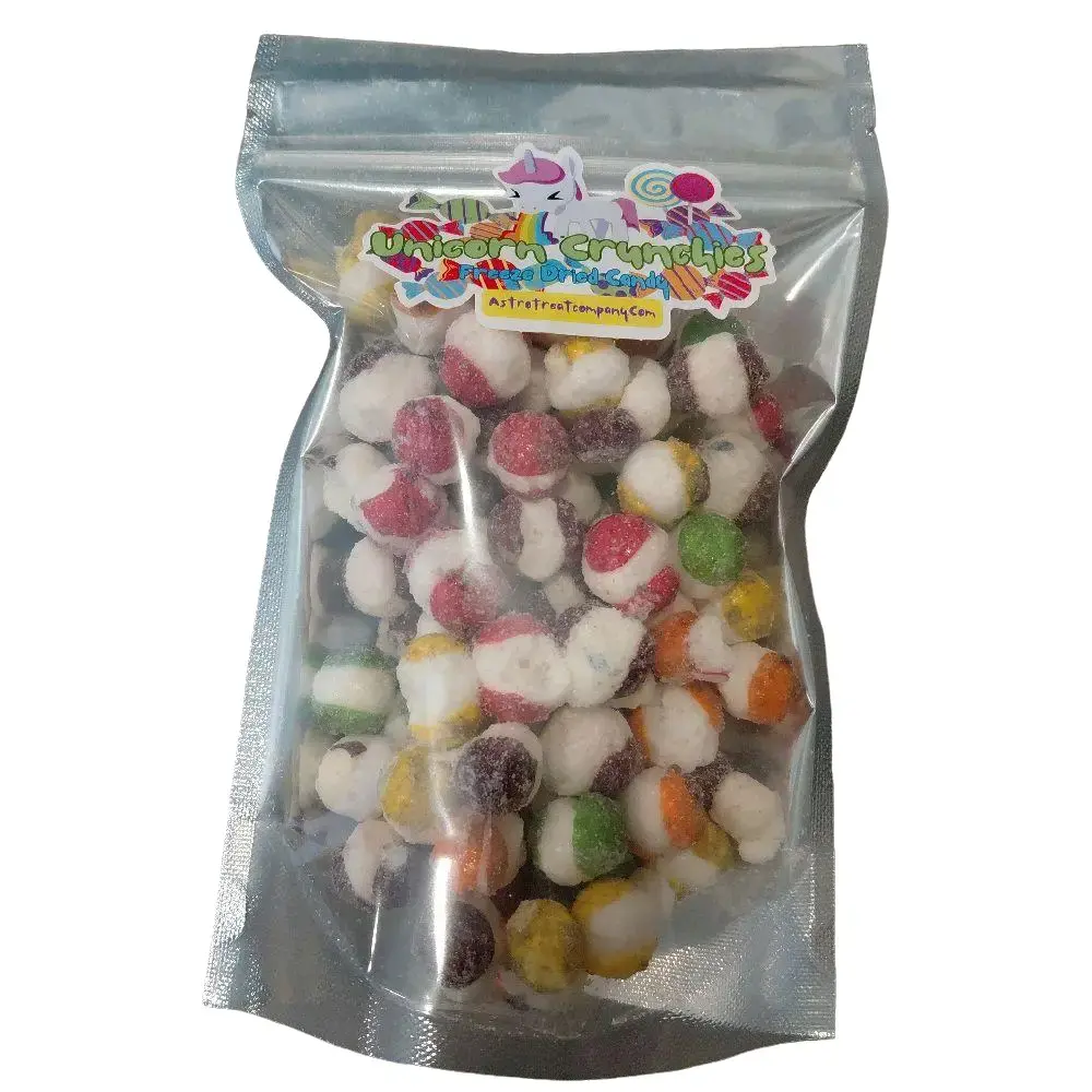 Sour Blue Raspberry Original Unicorn Crunchies - Sweet/Sour Crunchy Snacks for Road Trips & Gifts - Versatile Delightful Treats for Any Occasion