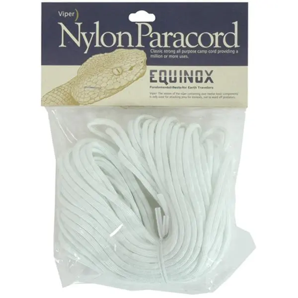 Equinox 447501 All-Purpose 100ft Paracord, White (Tools & Hardware, Ropes, Chains & Pulleys)