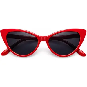 Eye Sunglasses for Women  Retro 1950's Shades  Clear Lens