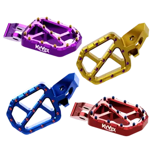 KyVex Billet Wide Foot Pegs - Ultra Bee